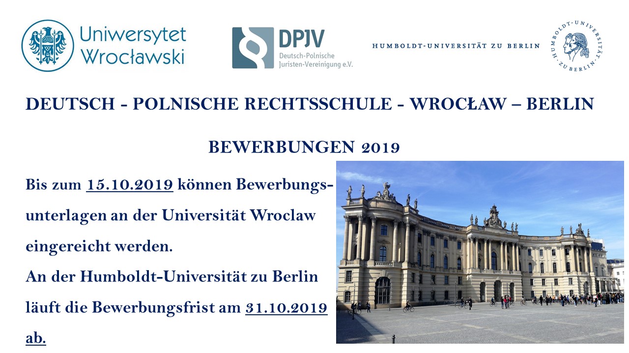 DPRS – BEWERBUNGEN 2019