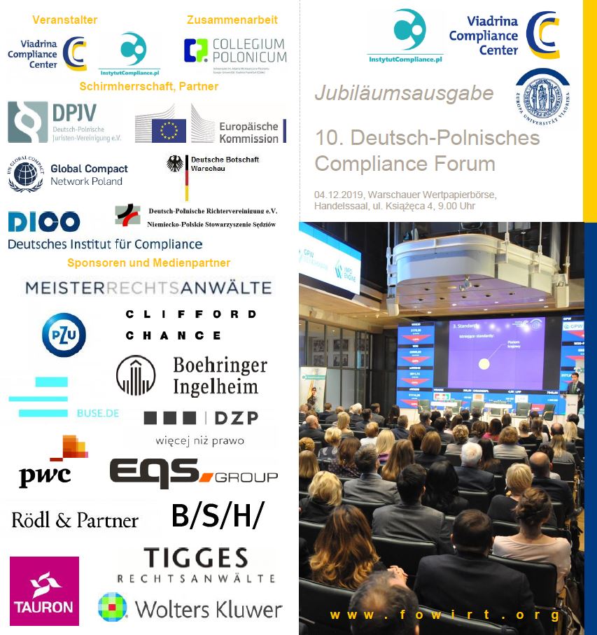 10. Deutsch-Polnisches Compliance Forum