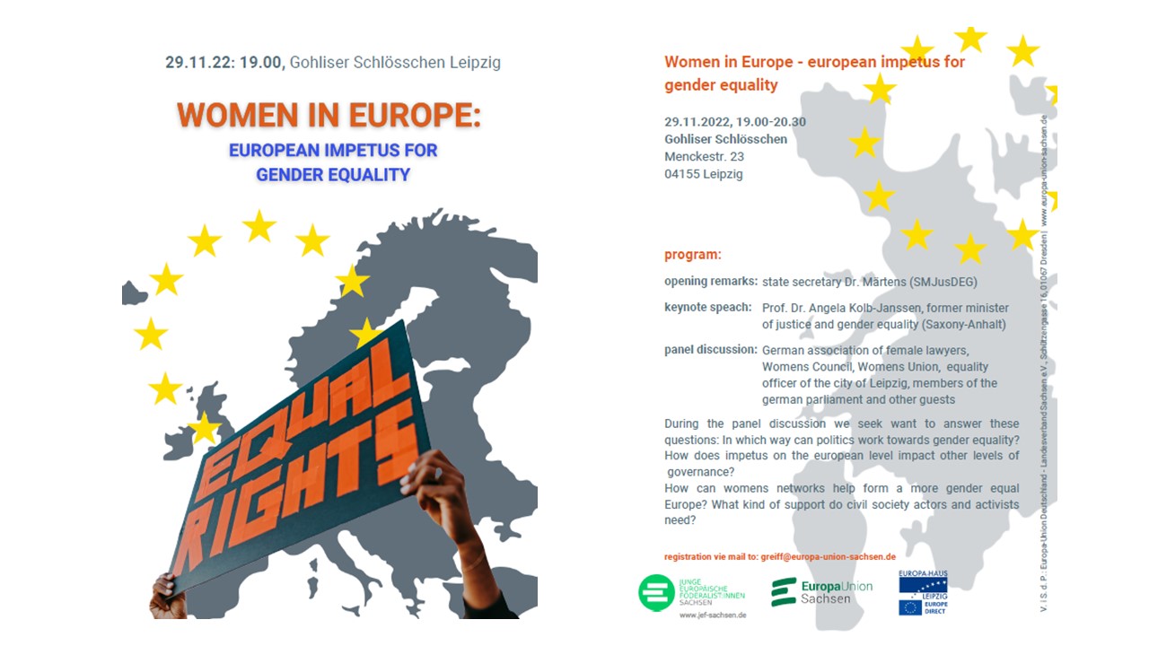Frauen in Europa: Europäischer Schwung für mehr Gleichstellung